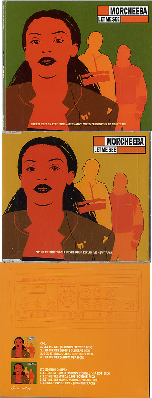 Morcheeba Let Me See + Slipcase 2-CD single set (Double CD single) UK HEE2SLE626359