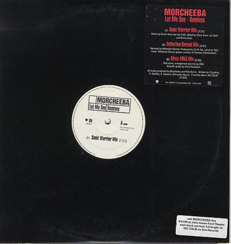 Morcheeba Let Me See 12" vinyl single (12 inch record / Maxi-single) US HEE12LE130764