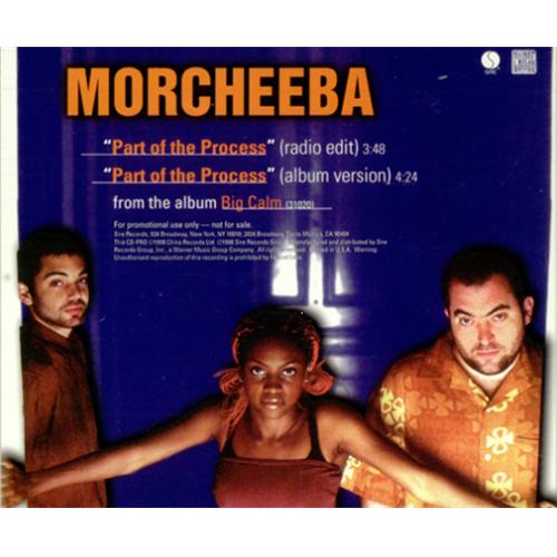 Morcheeba Part Of The Process CD single (CD5 / 5") US HEEC5PA221807