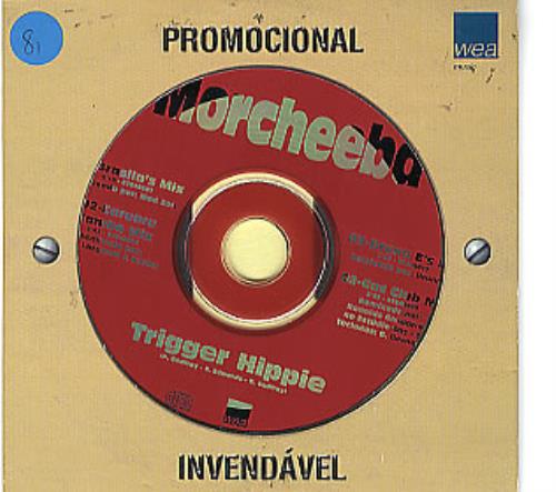 Morcheeba Trigger Hippie CD single (CD5 / 5") Brazilian HEEC5TR153868