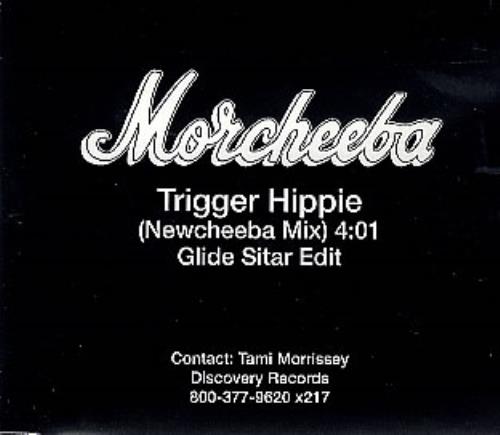 Morcheeba Trigger Hippie CD single (CD5 / 5") US HEEC5TR208649