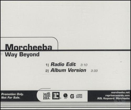 Morcheeba Way Beyond CD single (CD5 / 5") US HEEC5WA244072