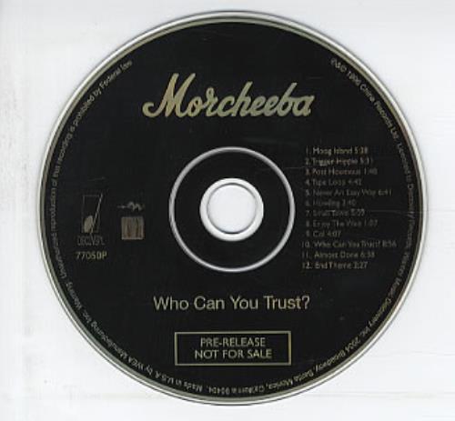 Morcheeba Who Can You Trust? CD album (CDLP) US HEECDWH323791