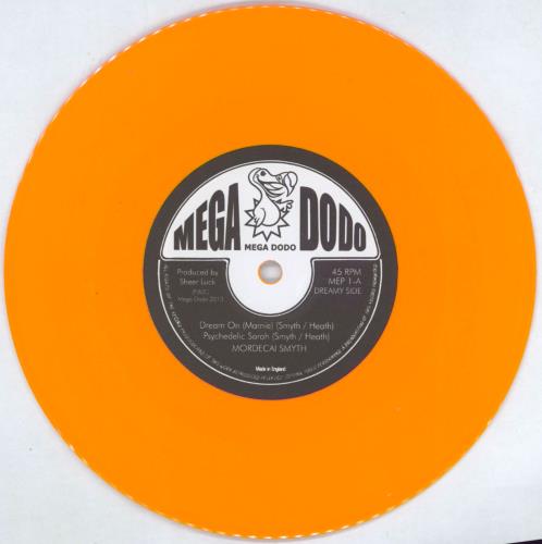 Mordecai Smyth Dial M For Mordecai - Orange Vinyl 7" vinyl single (7 inch record / 45) UK 3QR07DI767911