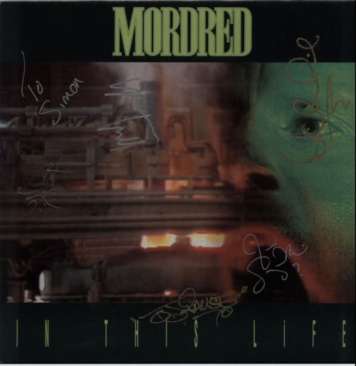 Mordred In This Life - Fully Autographed vinyl LP album (LP record) German MDDLPIN612240