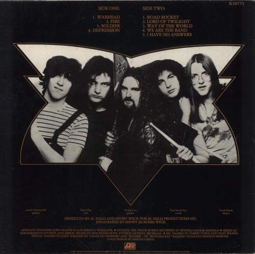 More Warhead vinyl LP album (LP record) UK ORELPWA544584