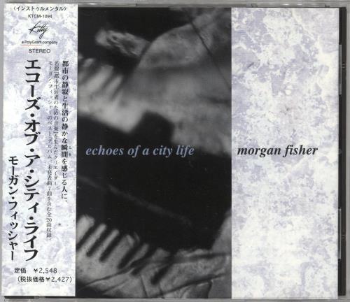 Morgan Fisher Echoes Of A City Life CD album (CDLP) Japanese MGFCDEC731710