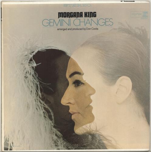 Morgana King Gemini Changes - tan label vinyl LP album (LP record) US MK0LPGE697025