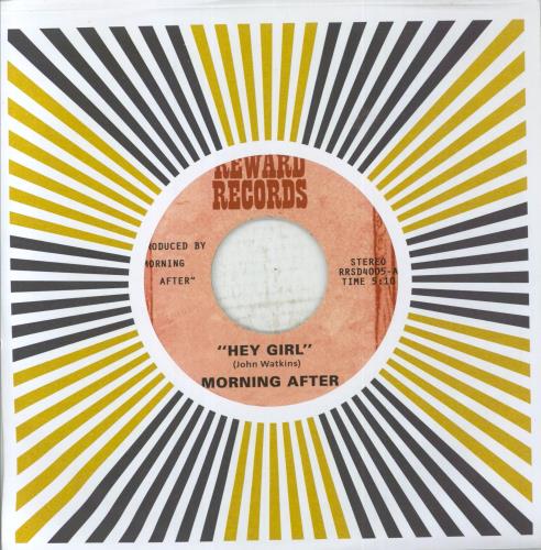 Morning After Hey Girl 7" vinyl single (7 inch record / 45) US 8X807HE854314