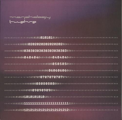 Morphology Twelve 2 - Red With Purple Splatter Vinyl 2-LP vinyl record set (Double LP Album) UK 9102LTW870792