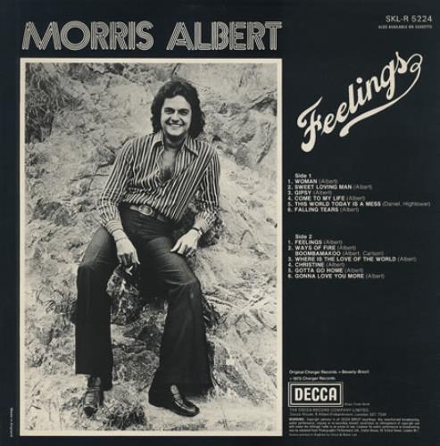 Morris Albert Feelings vinyl LP album (LP record) UK MXALPFE235553