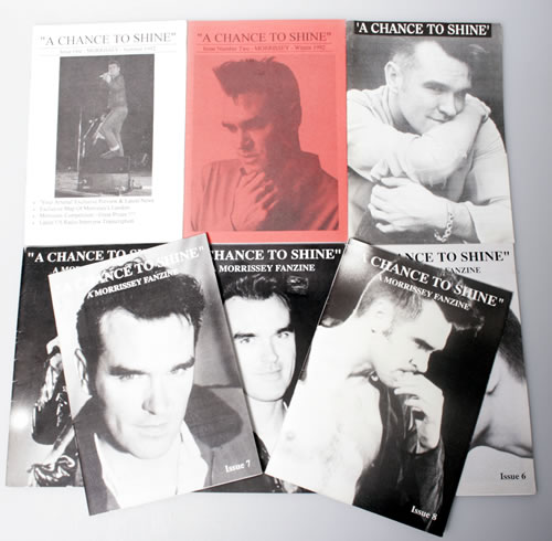 Morrissey A Chance to Shine Fanzine Collection fanzine UK MORFAAC256537