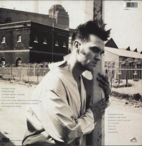 Morrissey Bona Drag - Stickered vinyl LP album (LP record) UK MORLPBO214501