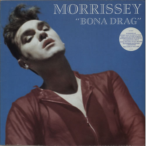 Morrissey Bona Drag - Stickered Sleeve - EX vinyl LP album (LP record) UK MORLPBO637121