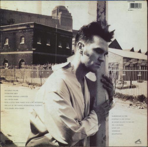 Morrissey Bona Drag vinyl LP album (LP record) UK MORLPBO795029