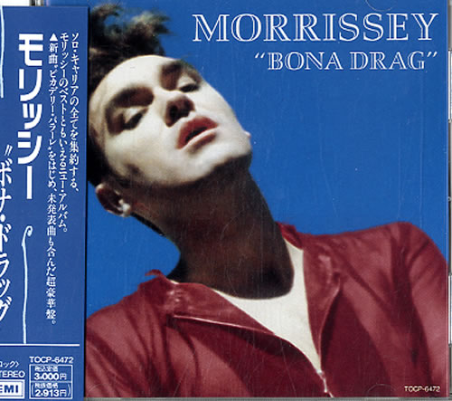 Morrissey Bona Drag CD album (CDLP) Japanese MORCDBO80527