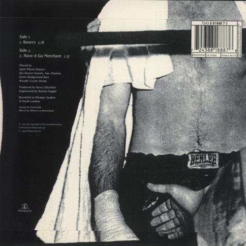 Morrissey Boxers 7" vinyl single (7 inch record / 45) UK MOR07BO39461