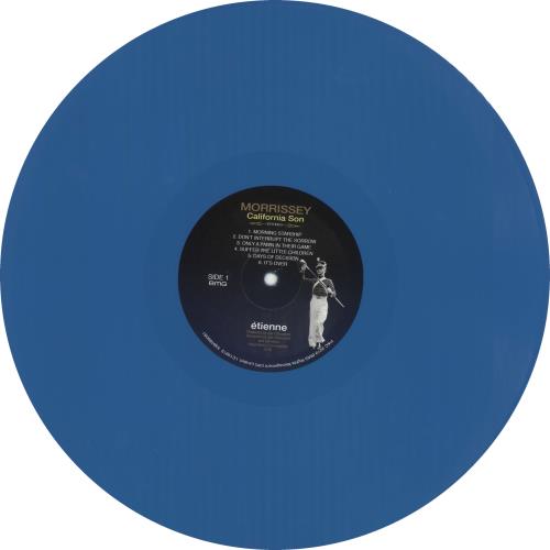 Morrissey California Son - Sky Blue Vinyl vinyl LP album (LP record) UK MORLPCA749561