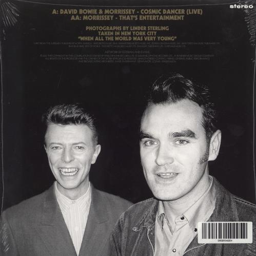 Morrissey Cosmic Dancer 7" vinyl single (7 inch record / 45) UK MOR07CO776287
