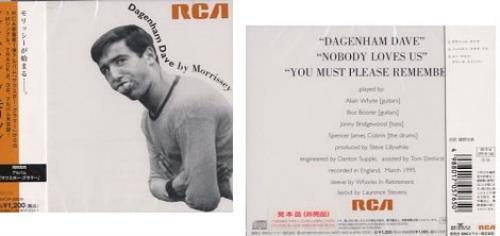 Morrissey Dagenham Dave CD single (CD5 / 5") Japanese MORC5DA151766