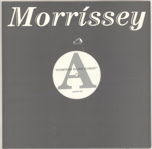 Morrissey Everyday Is Like Sunday 12" vinyl single (12 inch record / Maxi-single) UK MOR12EV00081