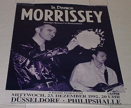 Morrissey In Person poster German MORPOIN256576