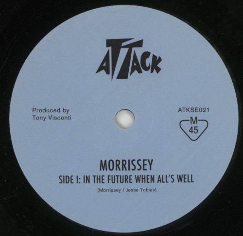 Morrissey In The Future When All's Well 7" vinyl single (7 inch record / 45) UK MOR07IN369708