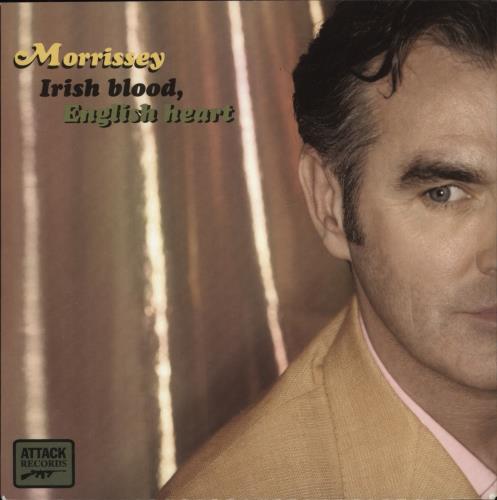 Morrissey Irish Blood, English Heart 7" vinyl single (7 inch record / 45) UK MOR07IR280158