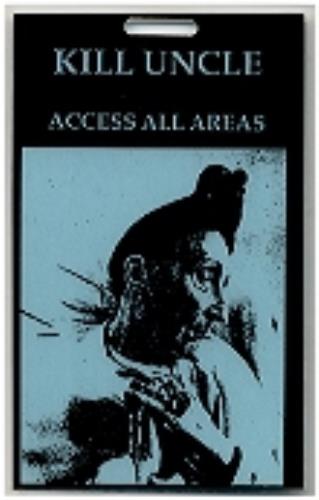 Morrissey Kill Uncle - tour pass laminate memorabilia US MORMMKI192246