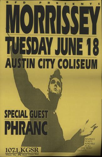 Morrissey Kill Uncle Cancelled Gig Poster poster US MORPOKI674228