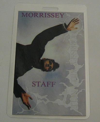 Morrissey Kill Uncle tour pass UK MORTPKI338091