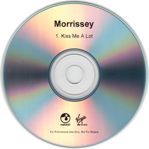 Morrissey Kiss Me A Lot CD-R acetate UK MORCRKI734818