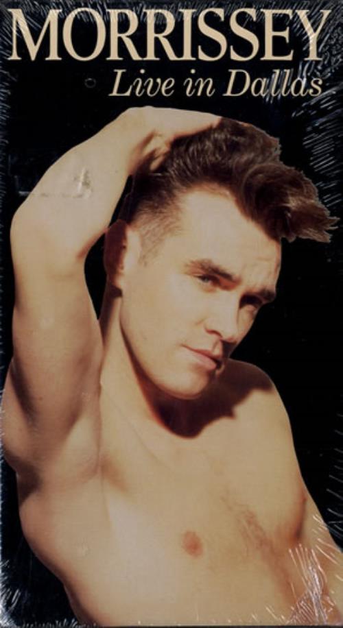 Morrissey Live In Dallas video (VHS or PAL or NTSC) US MORVILI553059