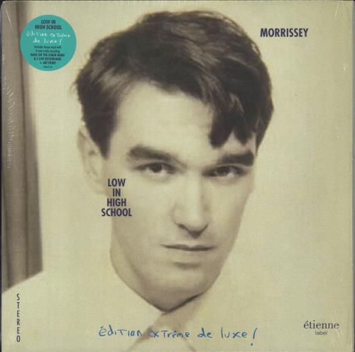 Morrissey Low In High School - Clear & Pink Vinyl + Art Print 2-LP vinyl record set (Double LP Album) UK MOR2LLO827754