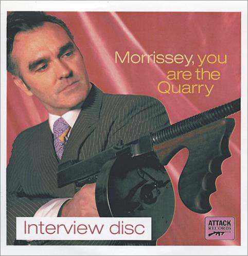 Morrissey Morrissey, You Are The Quarry Interview CD CD-R acetate UK MORCRMO367173