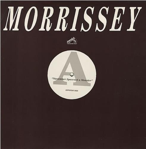 Morrissey November Spawned A Monster - EX sleeve 12" vinyl single (12 inch record / Maxi-single) UK MOR12NO254767