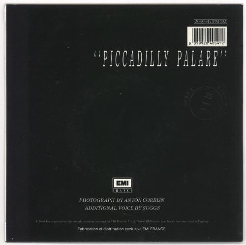 Morrissey Piccadilly Palare 7" vinyl single (7 inch record / 45) German MOR07PI625588