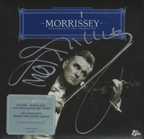 Morrissey Ringleader Of The Tormentors - Autographed memorabilia UK MORMMRI429632