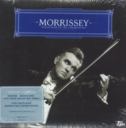 Morrissey Ringleader Of The Tormentors - Sealed 2-disc CD/DVD set UK MOR2DRI353395