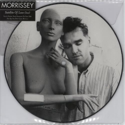 Morrissey Satellite Of Love - Live 7" vinyl picture disc (7 inch picture disc single) UK MOR7PSA869811