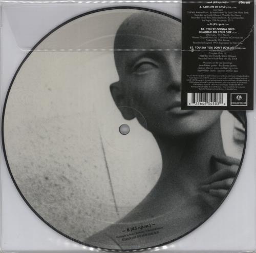 Morrissey Satellite Of Love - Live 7" vinyl picture disc (7 inch picture disc single) UK MOR7PSA869811