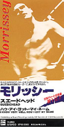Morrissey Suedehead 3" CD single (CD3) Japanese MORC3SU270917