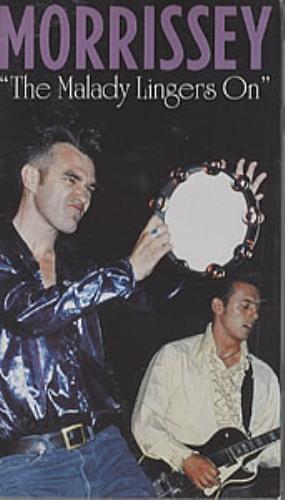 Morrissey The Malady Lingers On video (VHS or PAL or NTSC) UK MORVITH228700