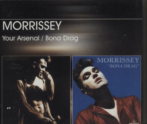 Morrissey Your Arsenal/Bona Drag 2 CD album set (Double CD) UK MOR2CYO240213