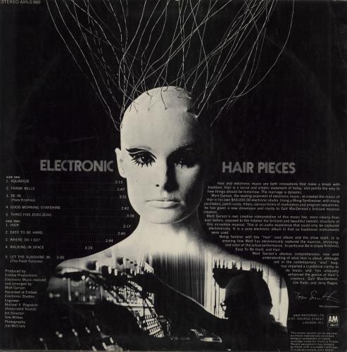 Mort Garson Electronic Hair Pieces - EX vinyl LP album (LP record) UK NR5LPEL754628