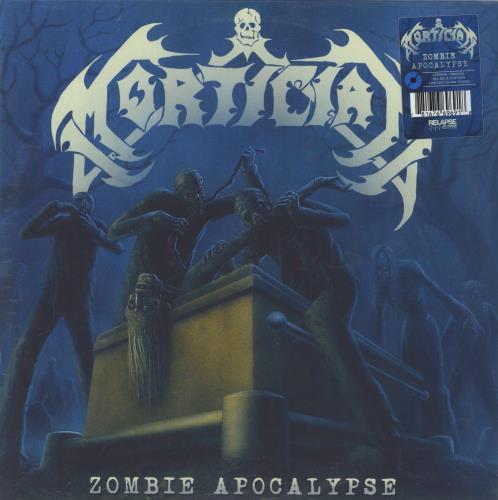 Mortician Zombie Apocalypse - Sea Blue vinyl vinyl LP album (LP record) US Q1ZLPZO822686