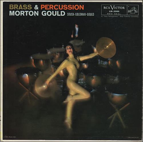 Morton Gould Brass & Percussion vinyl LP album (LP record) US GUDLPBR378625