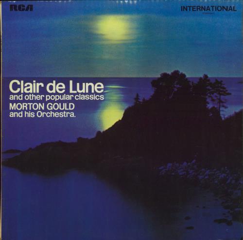 Morton Gould Claire De Lune And Other Popular Classics vinyl LP album (LP record) UK GUDLPCL699692