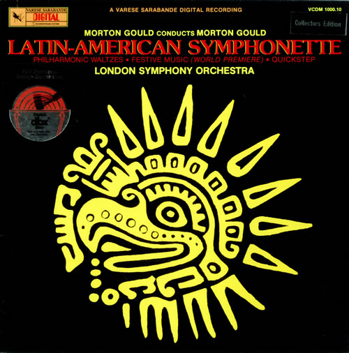 Morton Gould Latin-American Symphonette vinyl LP album (LP record) US GUDLPLA513013