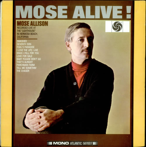 Mose Allison Mose Alive! vinyl LP album (LP record) UK AM3LPMO528419